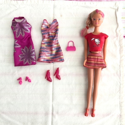 Simba toys Nukke + Barbie vaatteita