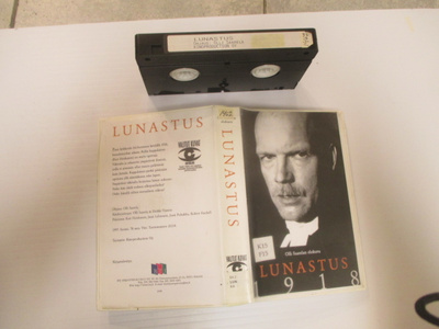 LUNASTUS - olli saarelan elokuva . VHS
