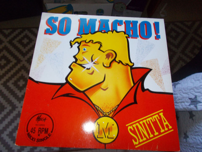 12" VINYYLI SINKKU SINITTA ** SO MACHO **