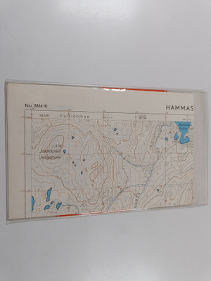 Topografinen kartta 1:20 000, N:o 3814 10 : Hammastunturi