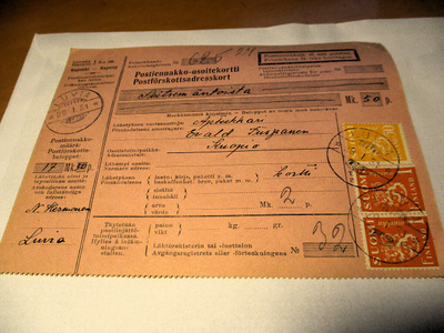 1931 Luvia postiennakko