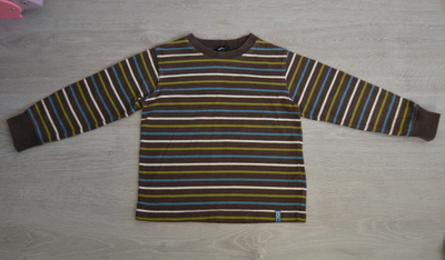 Lindex raidallinen paita 104cm