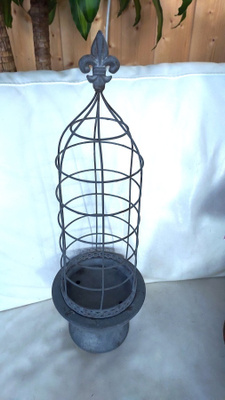 KAUNIS METALLINEN "KUKKAHÄKKI"