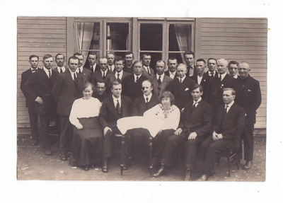 VANHA Valokuva Kuopio Punaisia 1918 HYVÄ Provenienssi