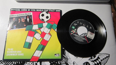 Giorgio Moroder Project 7" Ita 1990 To Be Number One (Summer