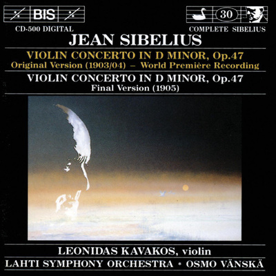 Sibelius - Viulukonsertto (Alkuperäinen versio!!) CD