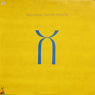 KING CRIMSON - THREE OF A PERFECT PAIR LP