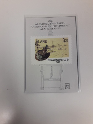Åländska Frimärken 1986, Ahvenanmaan Postimerkit