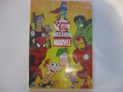 DVD PHINEAS AND FERB MISSION MARVEL