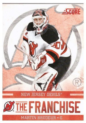 MARTIN BRODEUR Devils, 2011 Score The Franchise #18