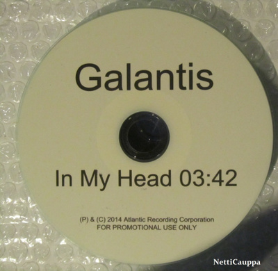 Galantis • In My Head PROMO CDr-Single