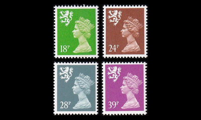 Iso-Britannia SC_61-4A ** Skotlanti Elisabeth (13¾:14¼) (1