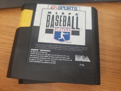 Sega Genesis MLBPA Baseball