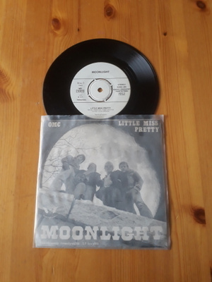 Moonlight  – Little Miss Pretty 7" ps orig 1978 Suomi Prog