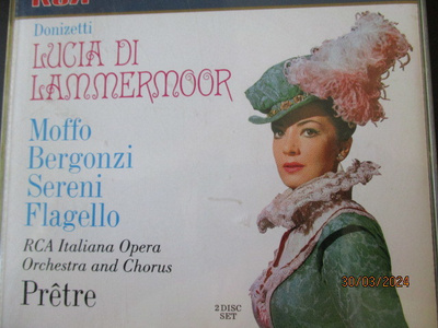Donizetti LUCIA DI LAMMENMOOR (2 x CD)