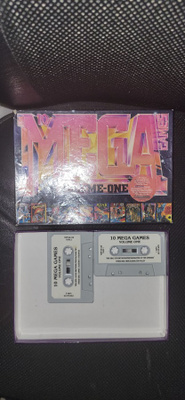 Mega Games alkuperäispaketissaan commodore 64 pelit