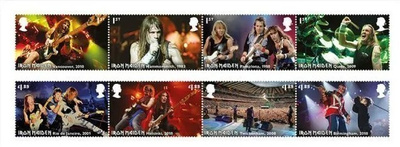 Iron Maiden postimerkkejä