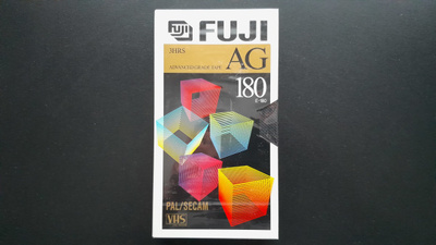 Fuji AG E-180 N VHS kasetti UUSI