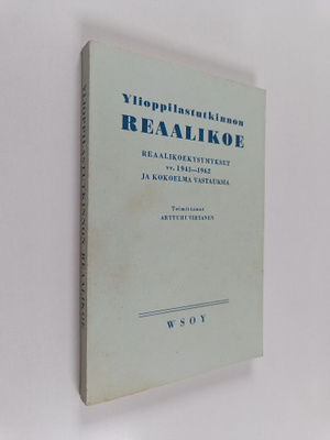 Ylioppilastutkinnon reaalikoe : reaalikokeen ohjeet, kysy...