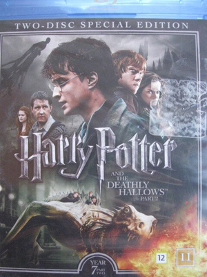 HARRY POTTER  AND THE DEATLY HALLOWS PART 2 BLU-RAY SPECIAL