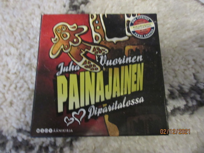Juha Vuorinen: Painajainen Piparitalossa äänikirja cd.