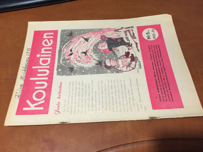 KOULULAINEN LEHTI 5/1955
