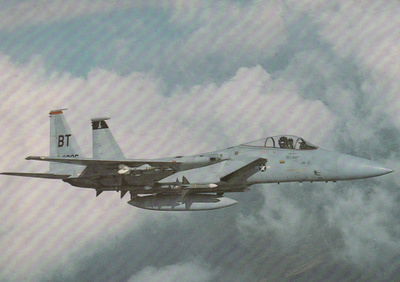 LENTOKONEKORTTI - Mc DONNELL DOUGLAS F-15 EAGLE