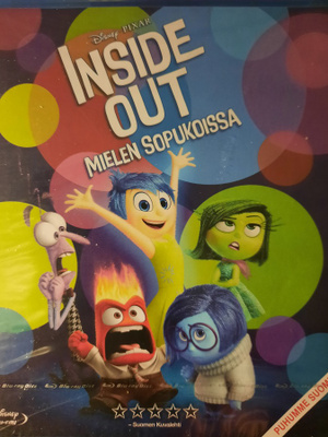 INSIDE OUT  BLU-RAY UUSI