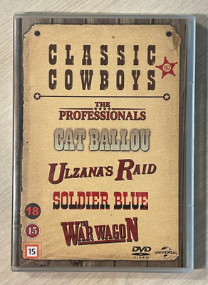 Classic Cowboys -kokoelma (5DVD) 5 elokuvaa (UUSI)