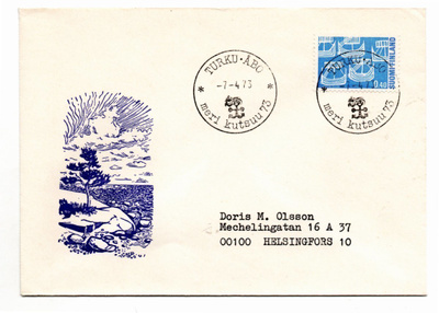 Turku: Meri kutsuu (erikoisleima  7.4.1973)