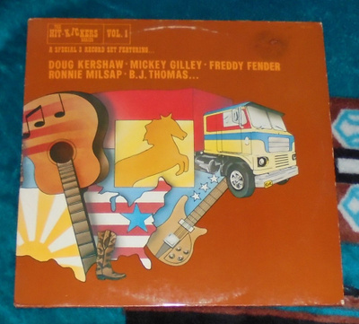 V/A ~ The "Hit Kickers" Vol. 1 ~ 3 LP Country Cajun Swamp