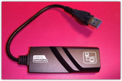 USB A / USB 3.0 - RJ45 1 Gigabit verkkokortti  #30670