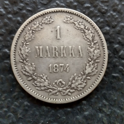 1 Markka 1874