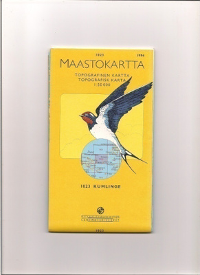 Maastokartta 1:50 000 Kumlinge