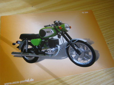 postikortti MZ TS250