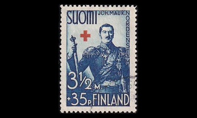 207 o Punainen risti 3 1/2mk+35p (1938)