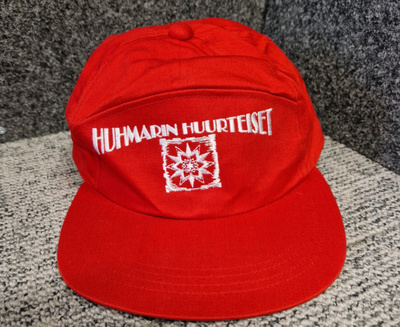 Huhmarin huurteiset vintage lippis hieno