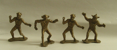Vintage Warriors Of The Galaxy Spaceman Figuureita (4kpl)