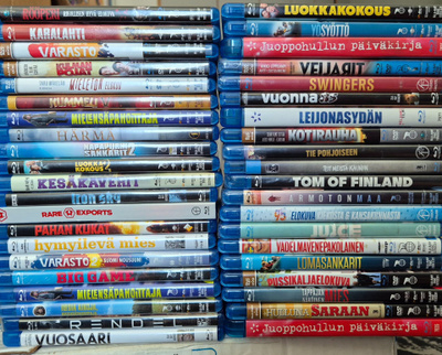 40 KPL KOTIMAISIA ELOKUVIA  -Blu-Ray