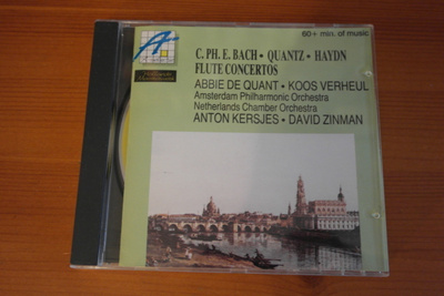 Bach-Quantz-Haydn Flute Concertos CD.