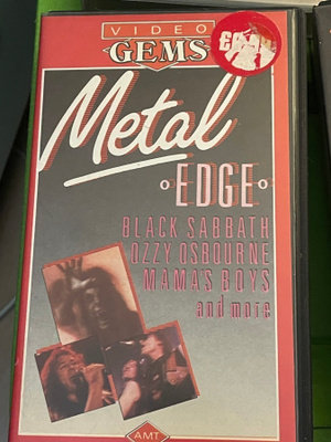 Metal edge vhs