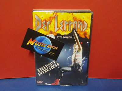 DEF LEPPARD - PYRO GRAPHIC UUSI U.S 2003 DVD
