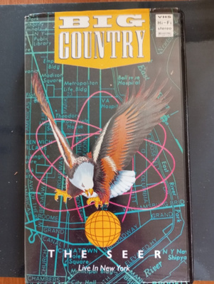 VHS Big Country The Seer Live