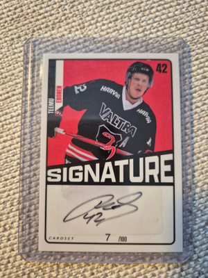 Teemu Eronen - Cardset 2023-24 - Signature