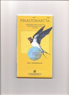 Maastokartta 1:50 000 Ulkokalla