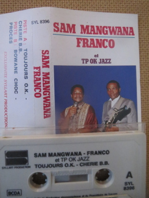 Sam Mangwana Franco et TP OK Jazz: For Ever c-kasetti