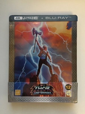 Thor: Love and Thunder - Limited Steelbook (4K UHD) (UUSI)