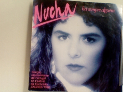 NUCHA :: HA SEMPRE ALGUEM :: VINYYLI  7"  EUROVISION    1990