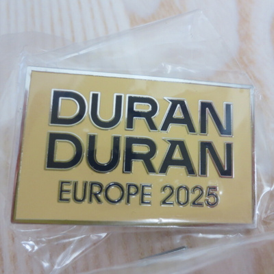 Duran Duran Europe 2025 pinssi