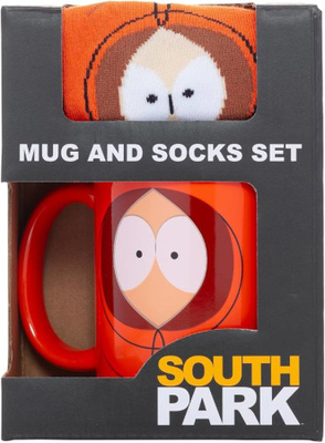 SOUTH PARK MUG & SOCKS SET KENNY	(14 894)